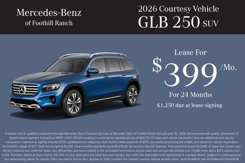 White 2025 Mercedes-Benz GLB 250 Base
