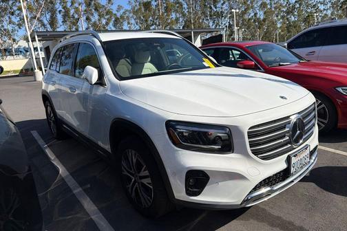 White 2025 Mercedes-Benz GLB 250 Base