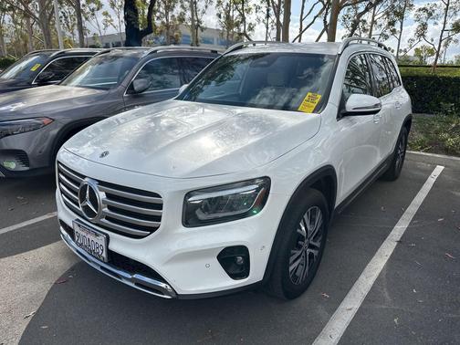 White 2025 Mercedes-Benz GLB 250 Base