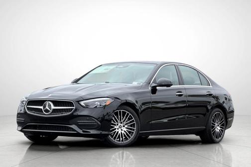 Black 2026 Mercedes-Benz C-Class C 300