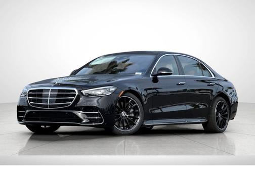 Black 2026 Mercedes-Benz S-Class 4MATIC