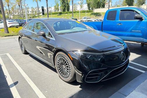 Onyx Black Metallic 2024 Mercedes-Benz EQS 580 4MATIC