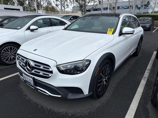 Polar White 2022 Mercedes-Benz E-Class E 450 4MATIC All-Terrain