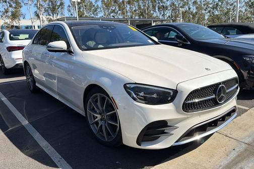 Diamond White Metallic 2023 Mercedes-Benz E-Class E 350