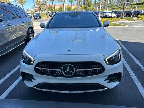 Diamond White Metallic 2023 Mercedes-Benz E-Class E 350