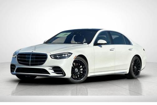 MANUFAKTUR Moonlight White Metallic 2026 Mercedes-Benz S-Class S 580 4MATIC