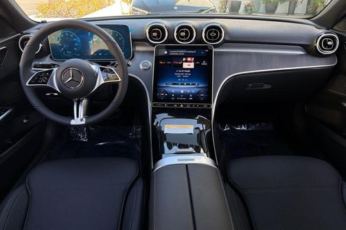 Black 2026 Mercedes-Benz C-Class C 300