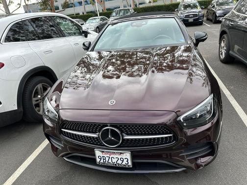 Rubellite Red Metallic 2022 Mercedes-Benz E-Class E 450