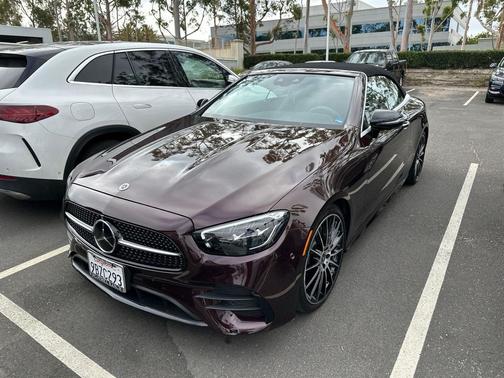 Rubellite Red Metallic 2022 Mercedes-Benz E-Class E 450