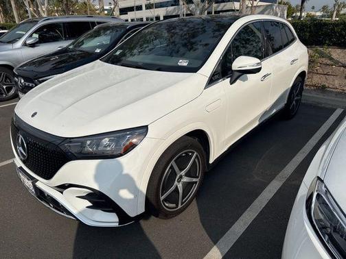 Polar White 2026 Mercedes-Benz EQE 320 320 SUV