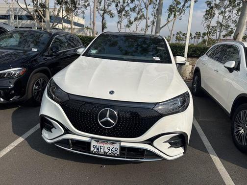 Polar White 2026 Mercedes-Benz EQE 320 320 SUV