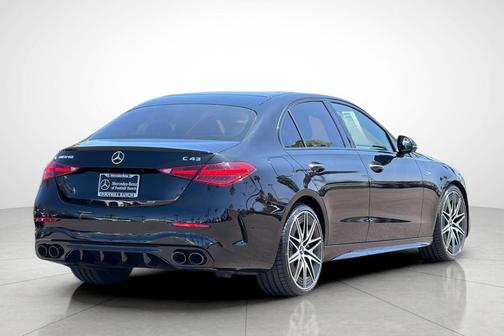 Black 2023 Mercedes-Benz AMG C 43 4MATIC