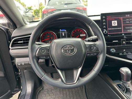 Midnight Black Metallic 2023 Toyota Camry TRD