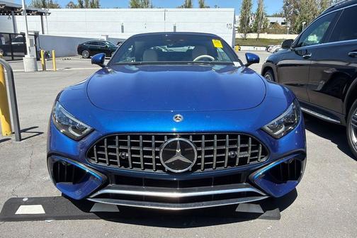 Starling Blue Metallic 2022 Mercedes-Benz AMG SL 55 Base