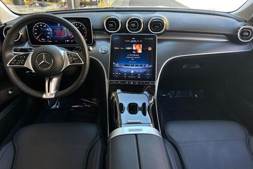 Black 2025 Mercedes-Benz C-Class C 300