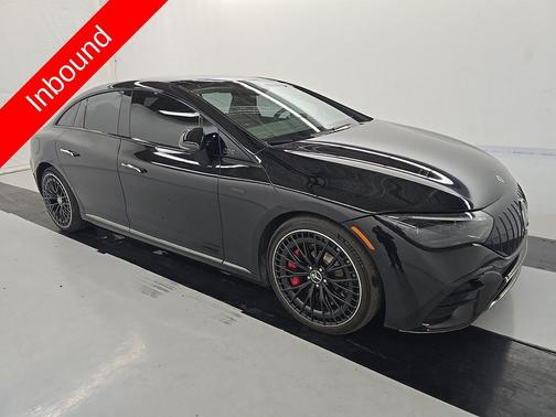 Obsidian Black Metallic 2023 Mercedes-Benz AMG EQE 4MATIC+
