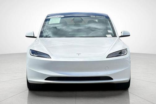 Pearl White Multi-Coat 2024 Tesla Model 3 Long Range
