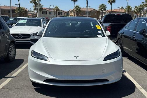 Pearl White Multi-Coat 2024 Tesla Model 3 Long Range