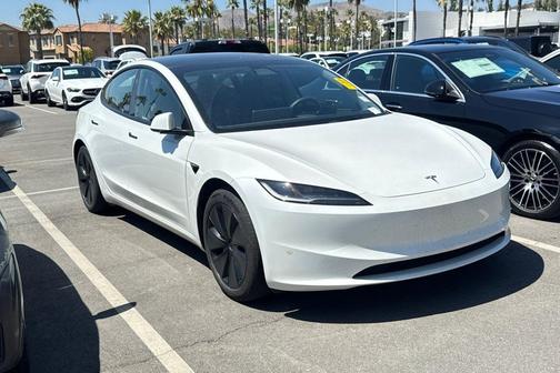 Pearl White Multi-Coat 2024 Tesla Model 3 Long Range