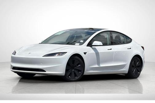 Pearl White Multi-Coat 2024 Tesla Model 3 Long Range