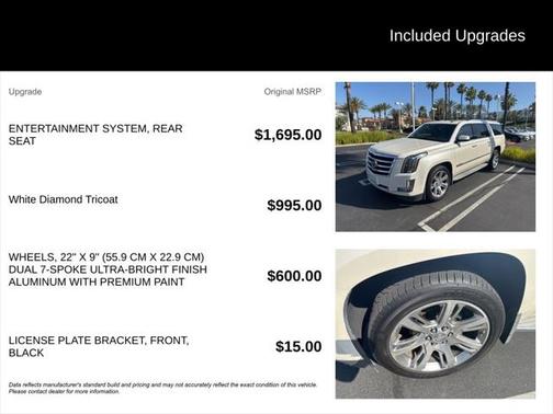 2015 Cadillac Escalade ESV Luxury