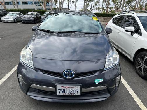 Winter Gray Metallic 2014 Toyota Prius Plug-in Base