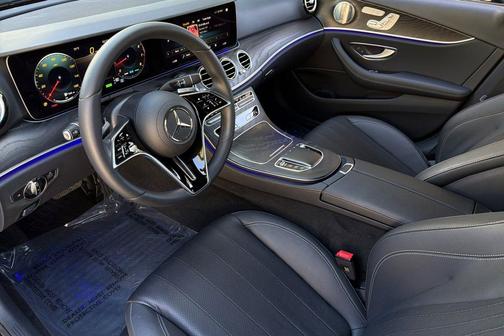 Nautical Blue Metallic 2023 Mercedes-Benz E-Class 4MATIC