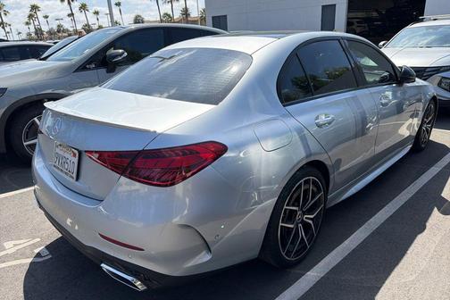 Cirrus Silver 2023 Mercedes-Benz C-Class Sedan