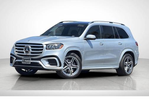 Cirrus Silver Metallic 2025 Mercedes-Benz GLS 450 4MATIC