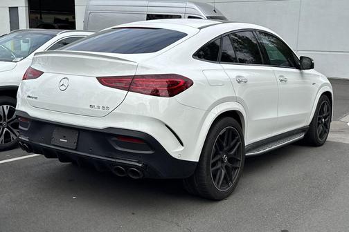 Polar White 2024 Mercedes-Benz AMG GLE 53 4MATIC+ Coupe