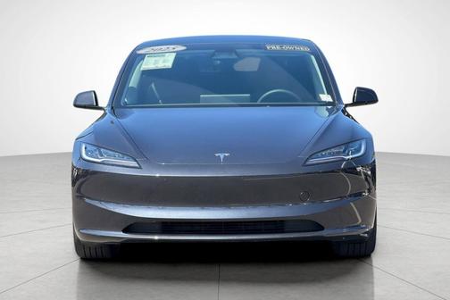 Stealth Gray 2025 Tesla Model 3 Long Range