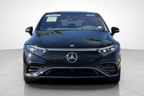 Obsidian Black Metallic 2022 Mercedes-Benz EQS 580 4MATIC