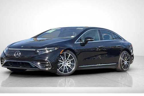 Obsidian Black Metallic 2022 Mercedes-Benz EQS 580 4MATIC