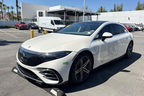 MANUFAKTUR Diamond White Metallic 2023 Mercedes-Benz EQS 580 4MATIC