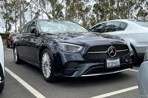 Nautical Blue Metallic 2022 Mercedes-Benz E-Class E 350