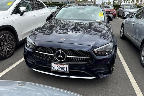Nautical Blue Metallic 2022 Mercedes-Benz E-Class E 350