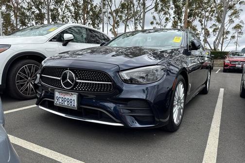 Nautical Blue Metallic 2022 Mercedes-Benz E-Class E 350