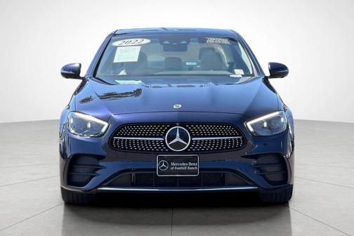 Nautical Blue Metallic 2022 Mercedes-Benz E-Class E 350