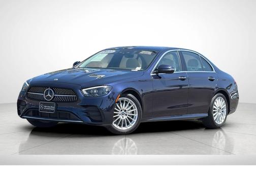 Nautical Blue Metallic 2022 Mercedes-Benz E-Class E 350