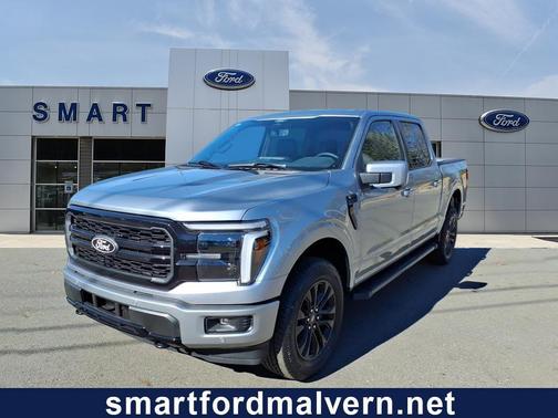 Iconic Silver Metallic 2026 Ford F-150 Lariat Truck