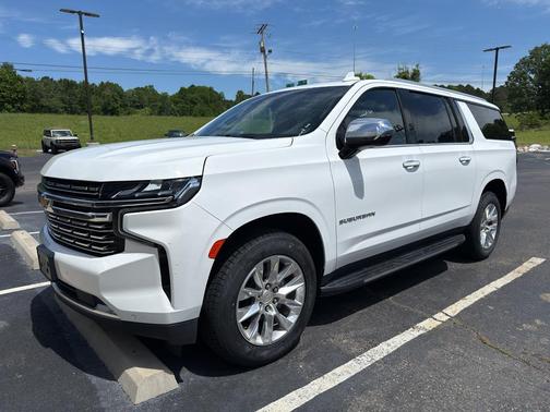 Summit White 2023 Chevrolet Suburban Premier