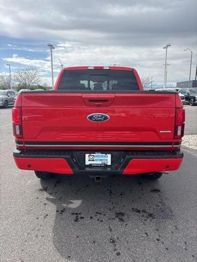 Red 2020 Ford F-150 Lariat