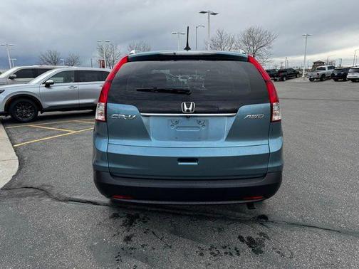 Blue 2014 Honda CR-V EX-L