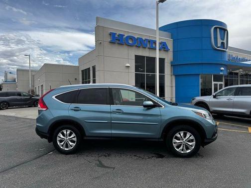 Blue 2014 Honda CR-V EX-L