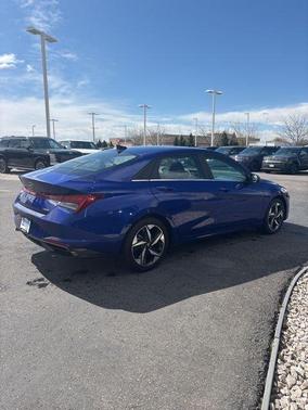 Intense Blue 2023 Hyundai ELANTRA Limited