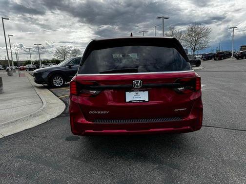 Red 2025 Honda Odyssey Sport-L