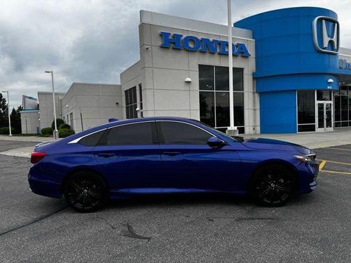 Blue 2018 Honda Accord Sport