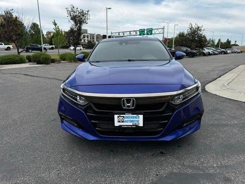 Blue 2018 Honda Accord Sport