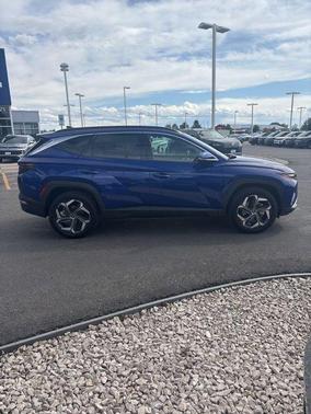 Intense Blue 2022 Hyundai TUCSON Limited