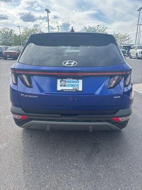 Intense Blue 2022 Hyundai TUCSON Limited